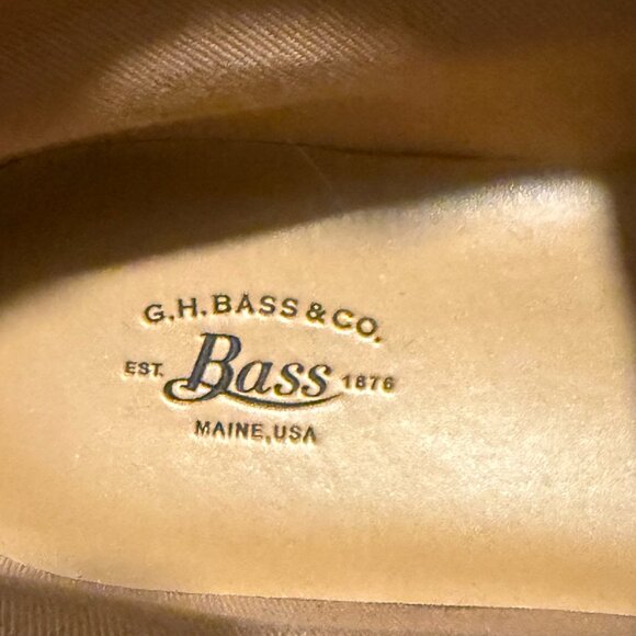 Men's BASS Huckleberry Duck Boot 8.5 NWOB Pumpkin Orange - Picture 7 of 9